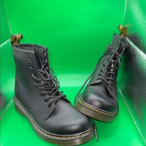 Dr. Martens Black Leather Boots